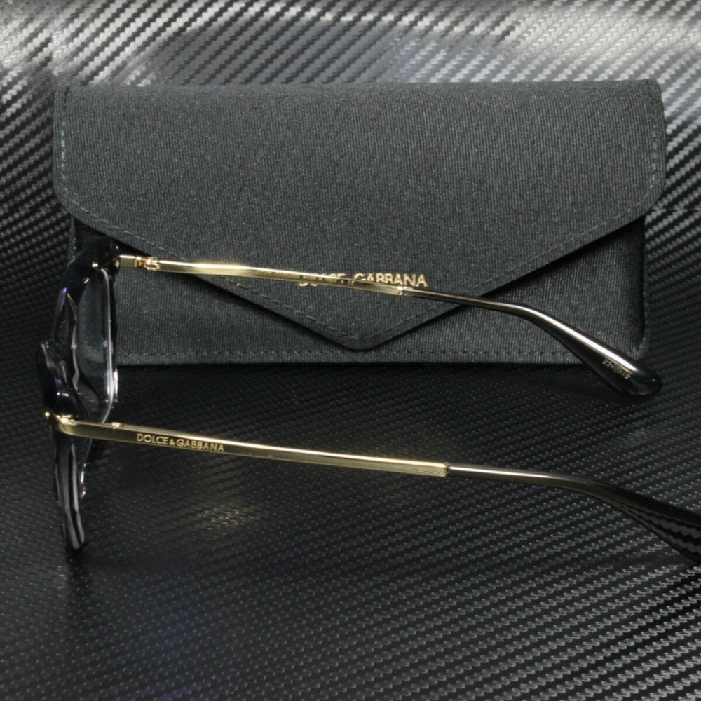 NEW Dolce & Gabbana 53mm Transparent Eyeglasses - Picture 4 of 4